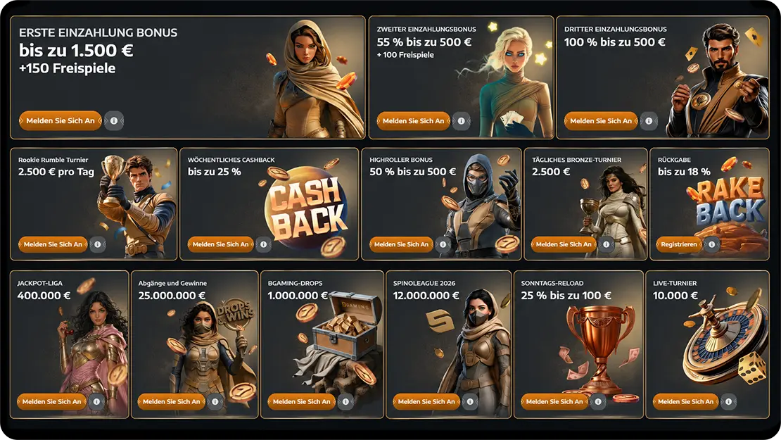 SpinSahara bonuses